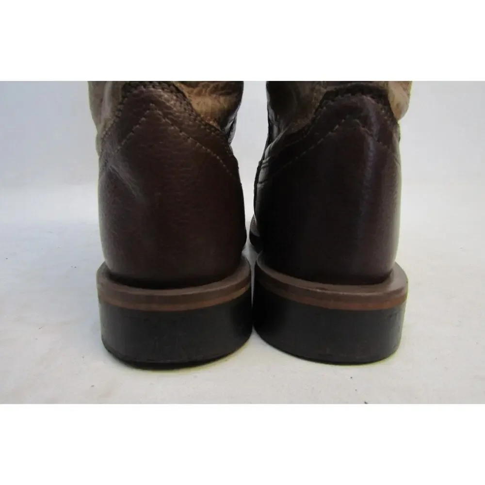 Smoky Mountain Youth Size 2 M Brown Buckaroo Western Cowboy Boots